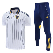2026-27 Boca Juniors White Short shirts and Long trousers Suit