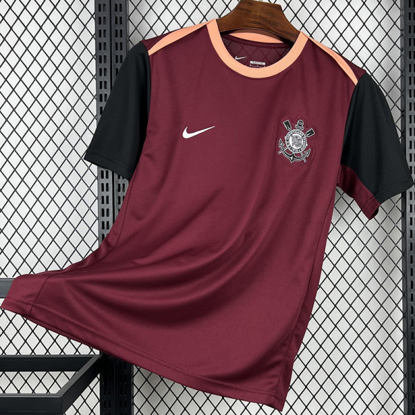 2026-27 Corinthians Brown Red Training shirts
