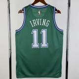 2025-26 Dallas Mavericks IRVING #11 Green Retro Top Quality Hot Pressing NBA Jersey