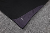 2025-26 Man City Black Kids Half Pull Tracksuit #E25231(童装)(半拉链)