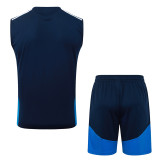 2026-27 Cruzeiro Royal blue Tank top and shorts suit #D26012