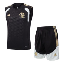 2026-27 Flamengo Brown Tank top and shorts suit #D26011