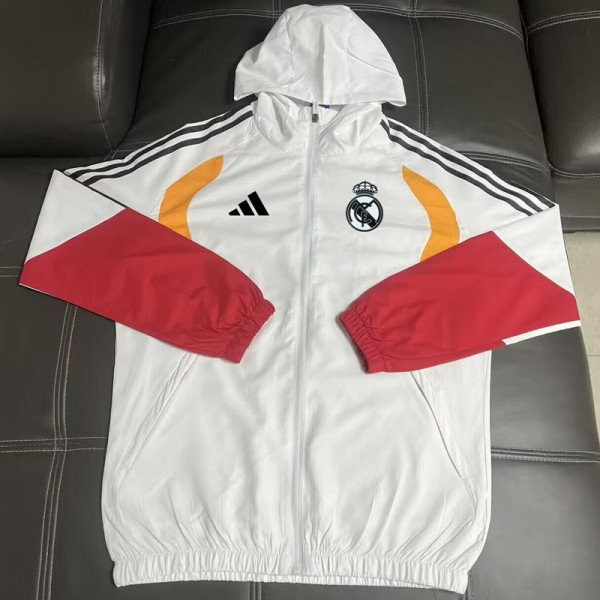 2026-27 RMA White Windbreaker