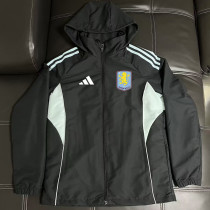 2026-27 Aston Villa Black Windbreaker
