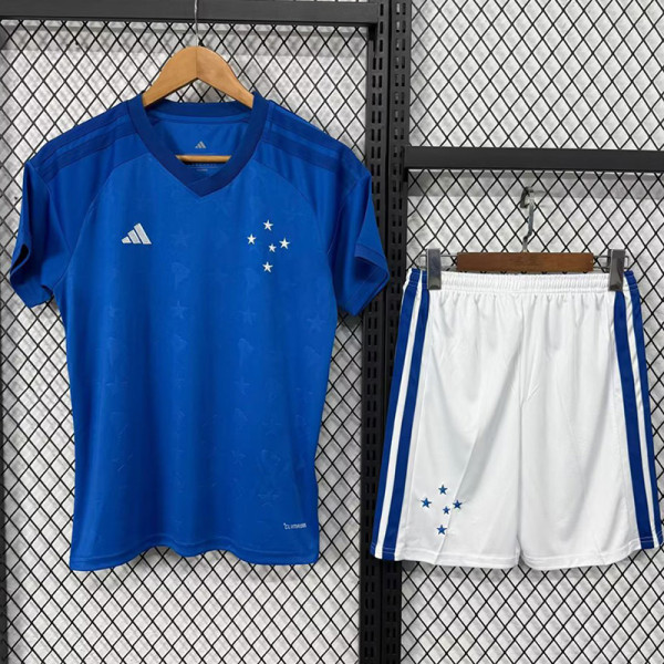 2026-27 Cruzeiro Home Kids Soccer Jersey
