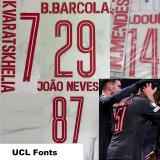 2025-26 PSG Jordan Fourth Long Sleeve Player Version Soccer Jersey (长袖球员)