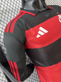 2026-27 Flamengo Home Long Sleeve Player Version Soccer Jersey (长袖球员)