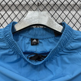 D334 AD Blue Casual Short Pants