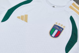 2026-27 Italy White Training Short Suit