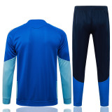 2026-27 Cruzeiro Fancy blue Jacket Tracksuit # A26013