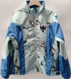 2025-26 Monterrey White & Blue Double Sided Windbreaker (双面风衣)