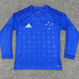 2026-27 Cruzeiro Home Long Sleeve Soccer Jersey (长袖)