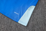 2026-27 Cruzeiro Fancy blue Half Pull Tracksuit #B26011(半拉链)