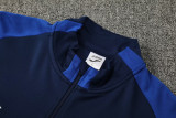 2026 JOM Royal blue Half Pull Tracksuit #815(半拉链)