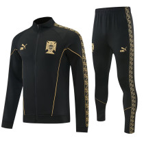 2026-27 Portugal Black Jacket Tracksuit