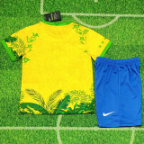 2025-26 Brazil Yellow Special Edition Kids Training