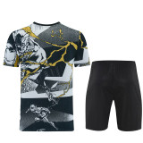 2026-27 RMA Black white Training Short Suit