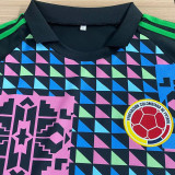 1990 Colombia Goalkeeper Retro Soccer Jersey