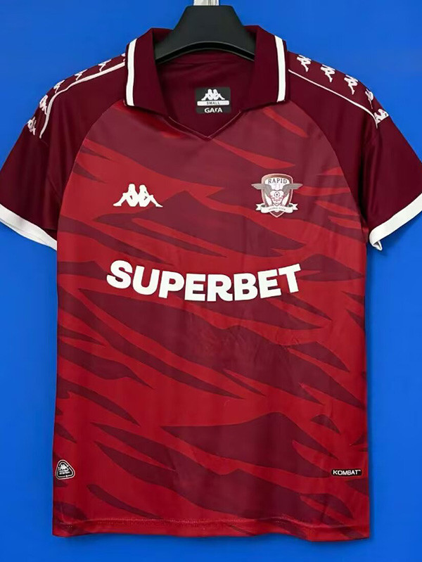 2025-26 Rapid Bucuresti Home Fans Soccer Jersey