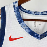 2024-25 Wizards YONG #3 White City Edition Top Quality Hot Pressing NBA Jersey
