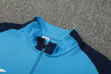 2026 JOM Lake blue Half Pull Tracksuit #816(半拉链)