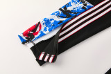 2026-27 Man Utd Black blue Jacket Tracksuit #01