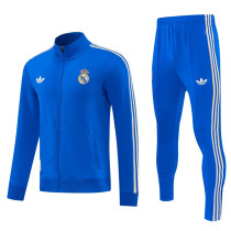2026-27 RMA Fancy blue Jacket Tracksuit