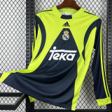 1999-2000 RMA Goalkeeper Long Sleeve Retro Soccer Jersey (长袖)