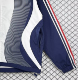 2006-2007 France Royal blue Retro Windbreaker