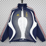 2006-2007 France Royal blue Retro Windbreaker
