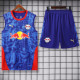 2025-26 RB Leipzig Blue Tank top and shorts suit