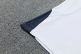 2026-27 RMA White Half Pull Tracksuit (半拉链)