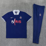 2026-27 PSG Royal blue Short shirts and Long trousers Suit