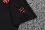 2026-27 INT Black Short shirts and Long trousers Suit (圆领)