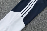 2026-27 RMA Royal blue Half Pull Tracksuit (半拉链)