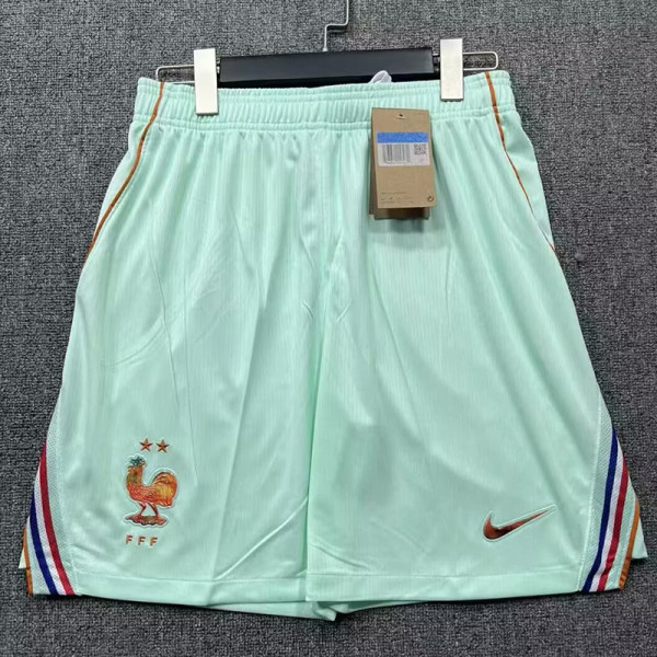 2026-27 France Away Shorts Pants (浅绿色)