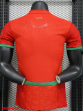 2024-25 Morocco Home Player Version Soccer Jersey (带气吼)