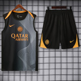 2025-26 INT Black Tank top and shorts suit