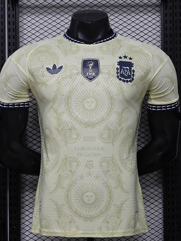 2026-27 Argentina Beige Player Version Training shirts