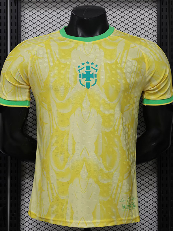 2026-27 Brazil Yellow Special Edition Player Version Training shirts (逗号)