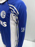1998-2000 Schalke 04 Home Long Sleeve Retro Soccer Jersey (长袖)