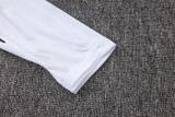 2026-27 PSG White Half Pull Tracksuit #B26029(半拉链)