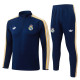 2026-27 RMA Royal blue Half Pull Tracksuit #B26028(半拉链)