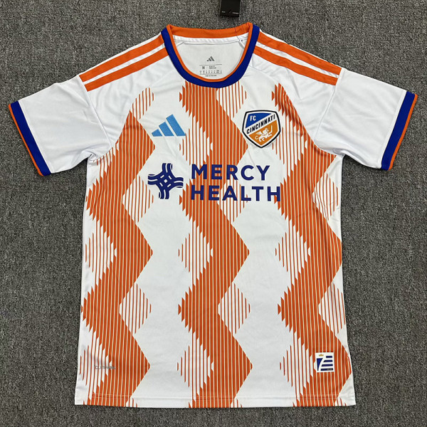 2026-27 Cincinnati Away Fans Soccer Jersey (有袖口边)