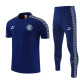 2026-27 Man City Royal blue Short shirts and Long trousers Suit (圆领)