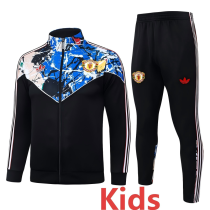 2026-27 Man Utd Black Kids Jacket Tracksuit #E26029(童装)