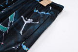 C2519 AJ Black Bastketball Casual Short Pants #夜幕黑