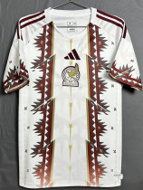 2026-27 Mexico White Brown Special Edition Fans Training shirts