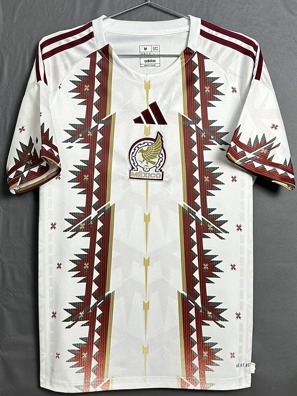 2026-27 Mexico White Brown Special Edition Fans Training shirts