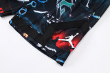 C2519 AJ Black Bastketball Casual Short Pants #夜幕黑